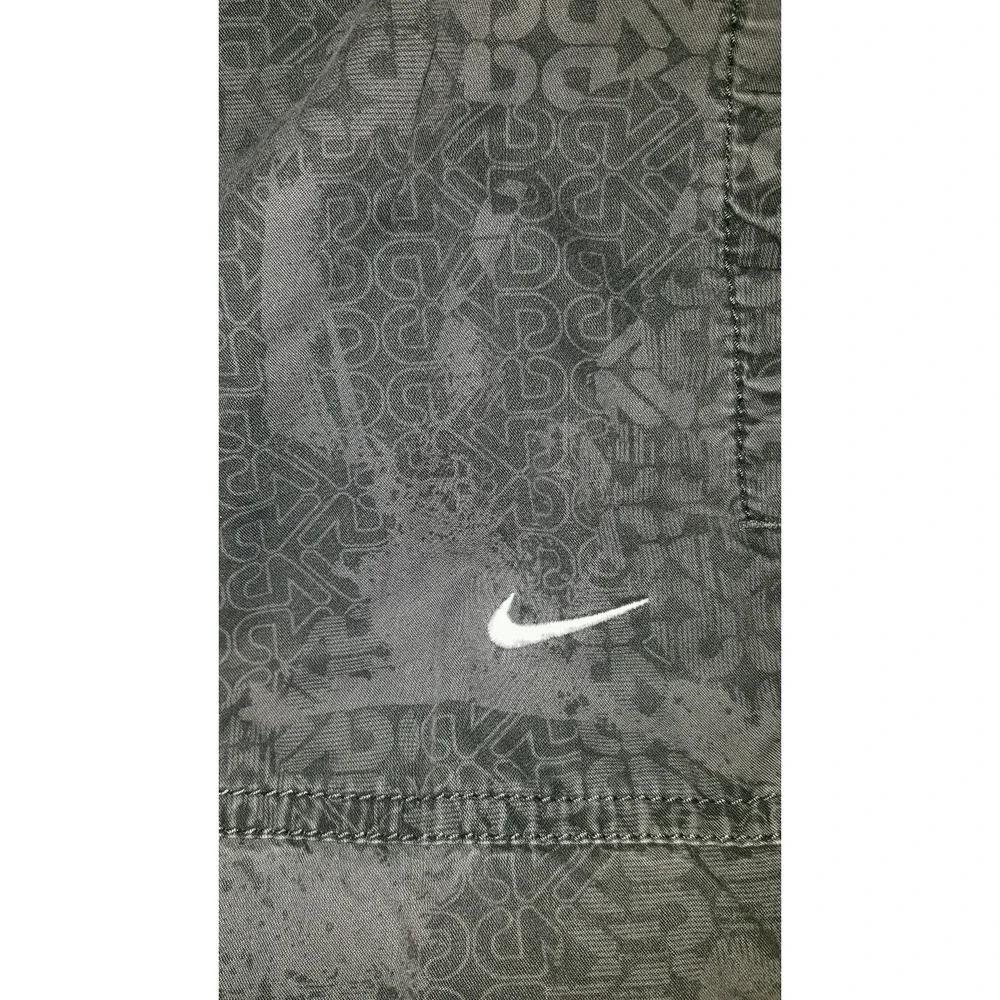 Nike The Athletic Dept. Women's‎ Fitness Cotton Capr Pants Sz Small Gray pockets
